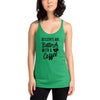 Desserts are Better with a Cup of Coffee Women's Racerback Tank