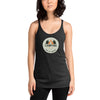 Camping is Better with a Cup of Coffee Women's Racerback Tank