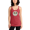 Camping is Better with a Cup of Coffee Women's Racerback Tank